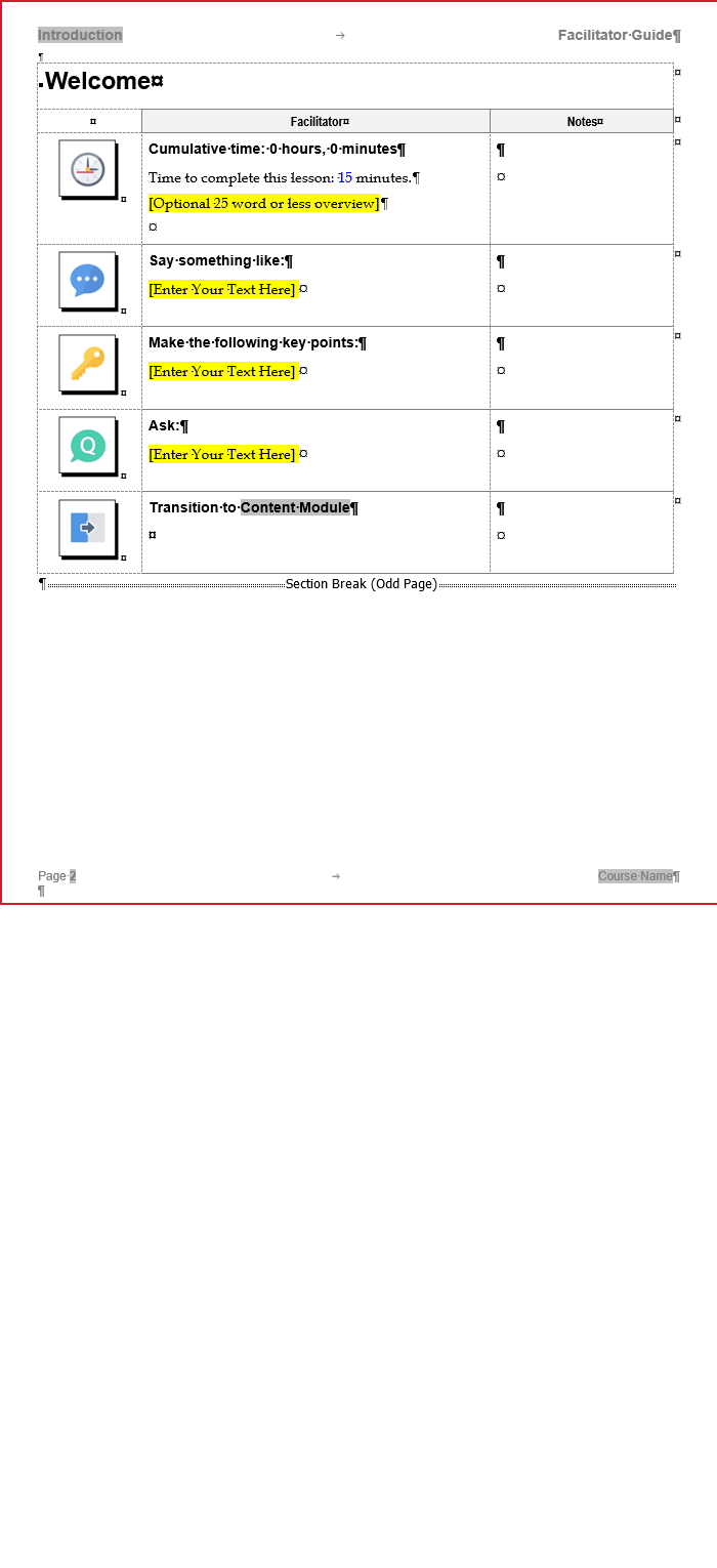 Lesson page example longer
