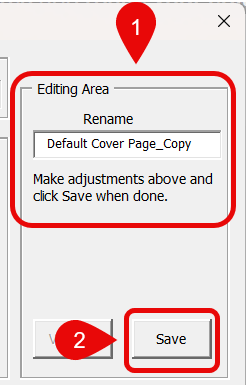 4 Custom Cover Page