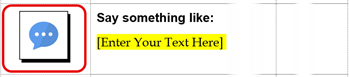 Column 1 example in Content Block