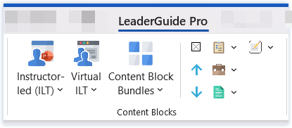Content Blocks group