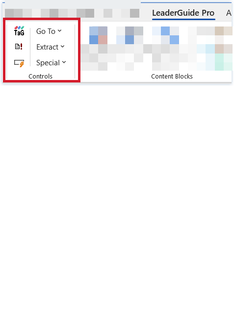 A long Controls group