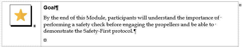 Goal Example_Module Page