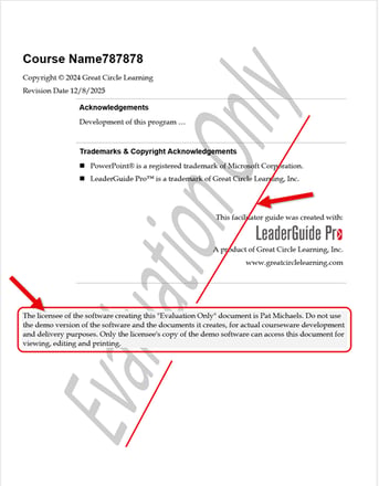 Free Trial Marking 2