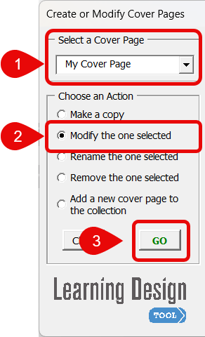 5 Custom Cover Page