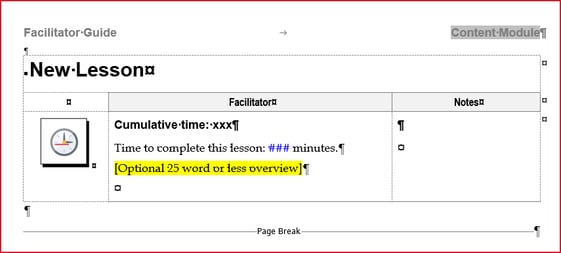 Lesson Name Example 3