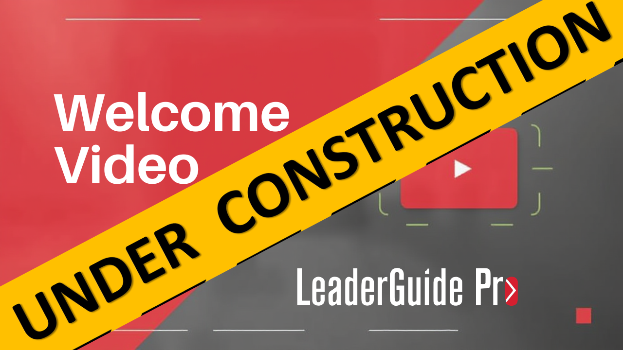 Welcome Video Under Construction Thumbnail