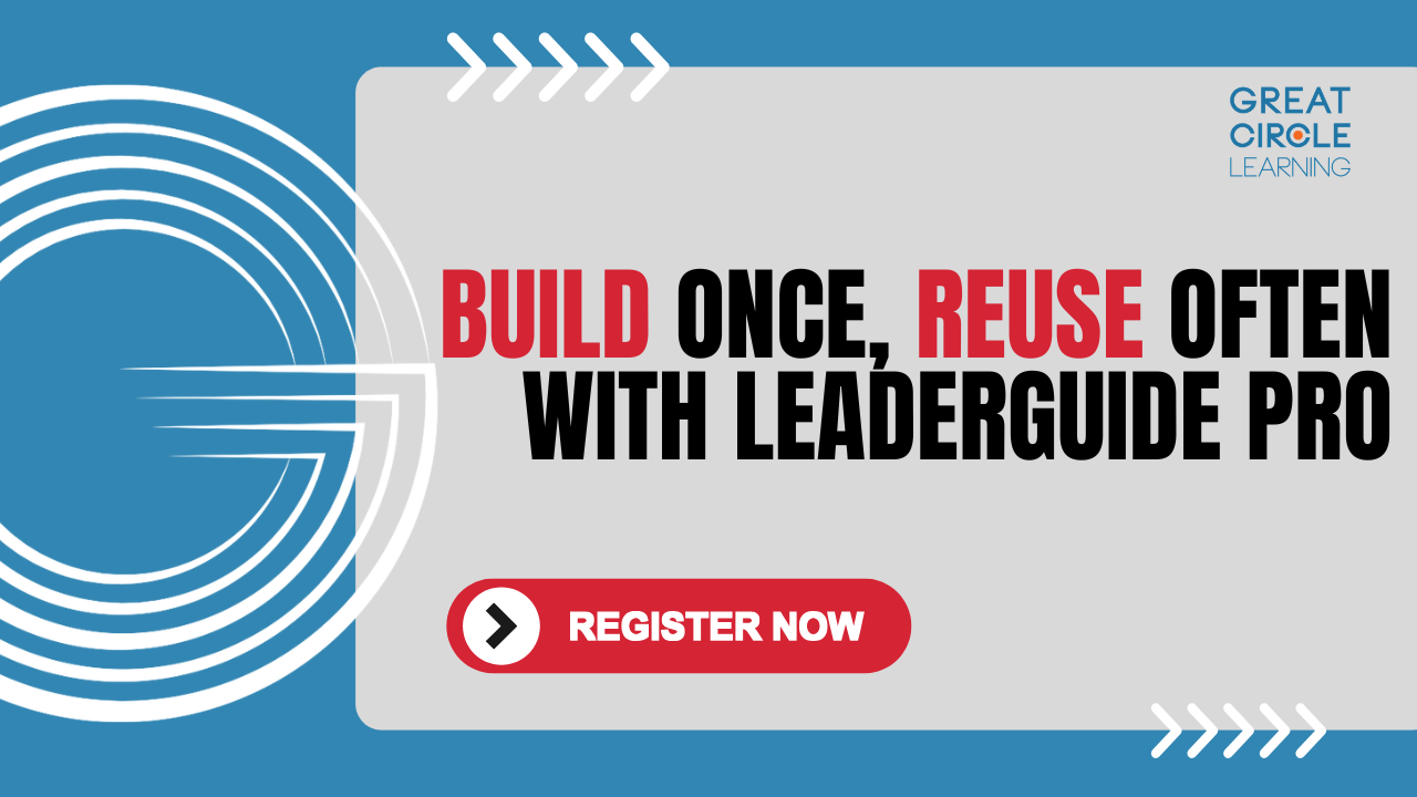 Build Once, Reuse Often with LeaderGuide Pro - Event Register