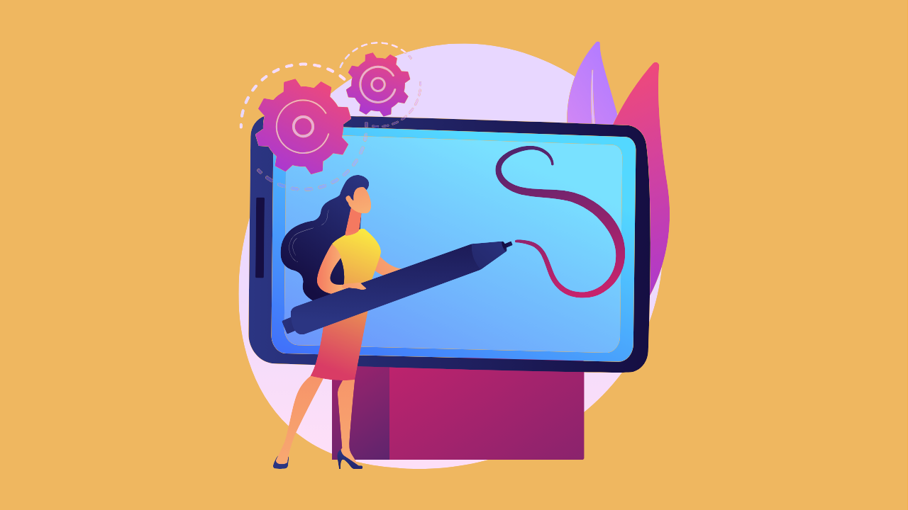 Create Slides Vector Graphic