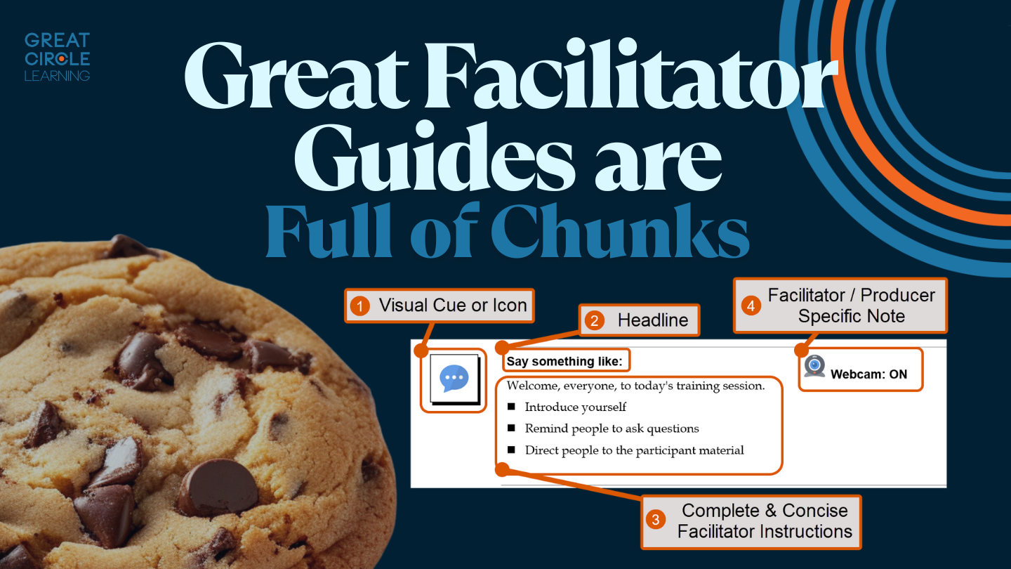 Great Facilitator Guides are Full of Chunks