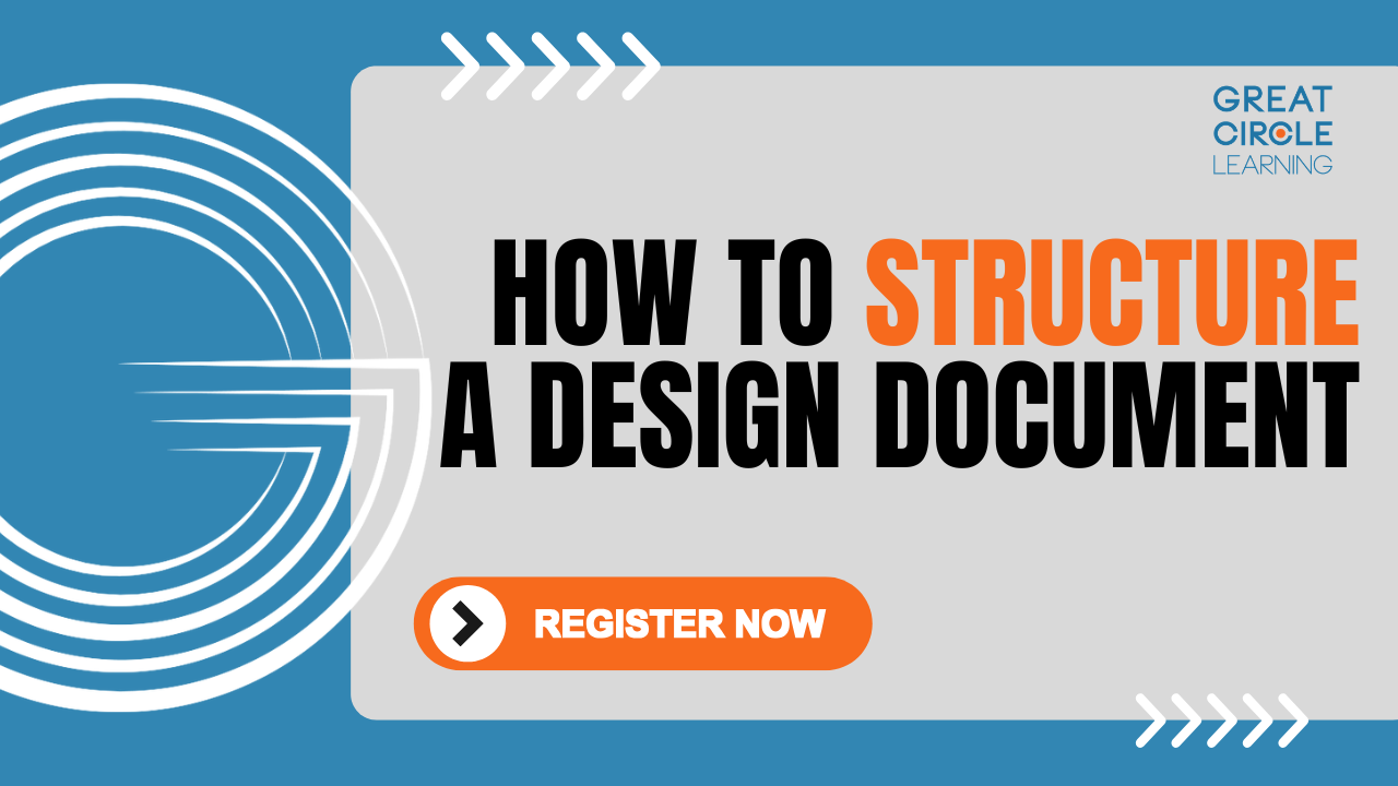 How to Structure a Design Document - Event Register
