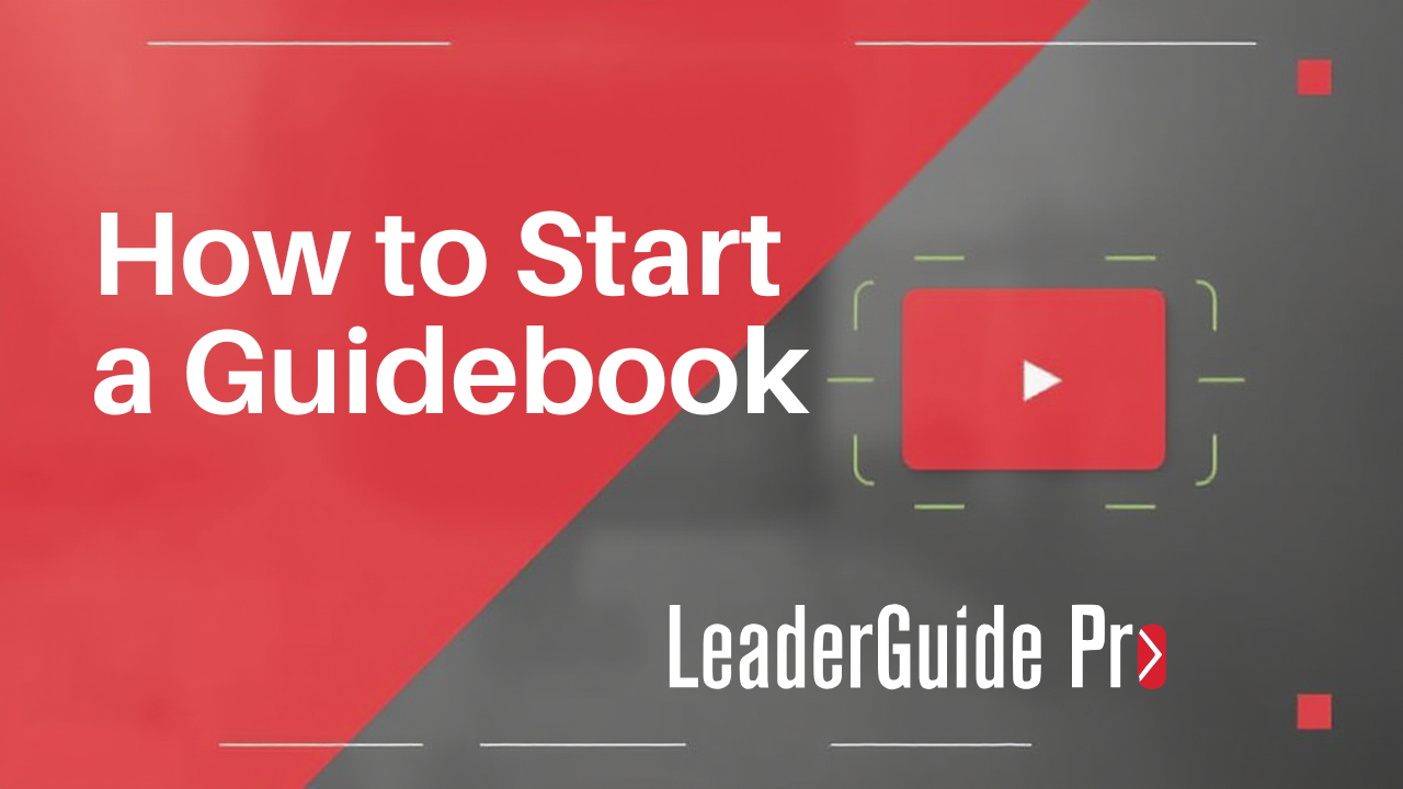 How to Start a Guidebook