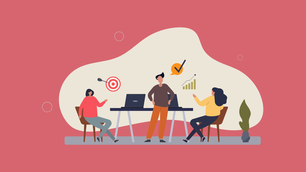 Planning Vector Graphic